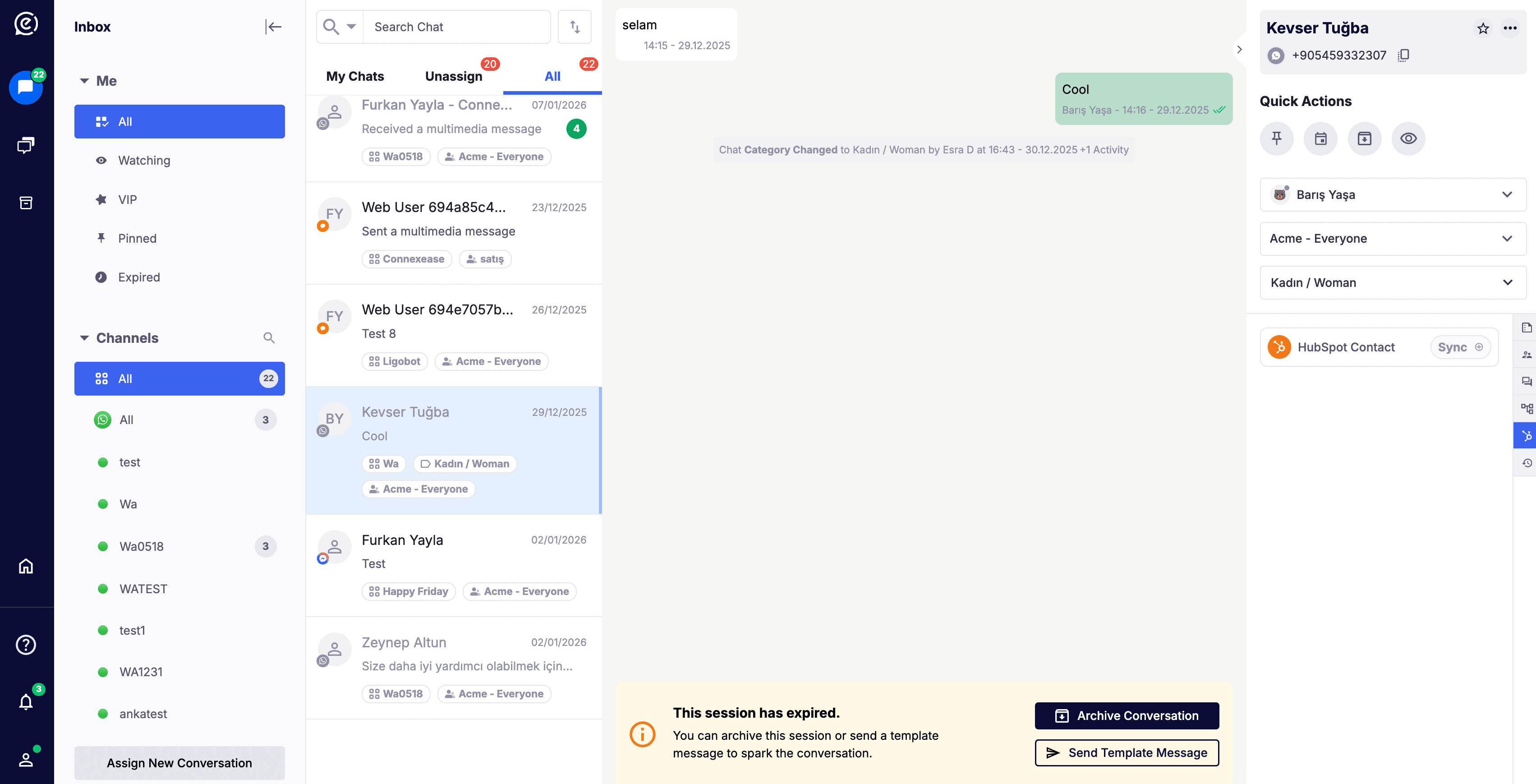 Connexease Kanallar: Markanızın İletişimini Tek Akışta Birleştirin